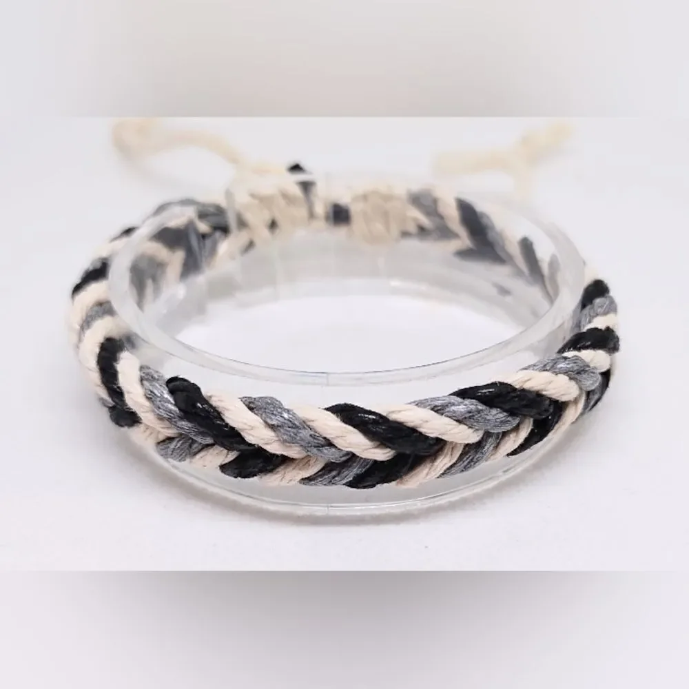 Men's bracelet braided rope new e40